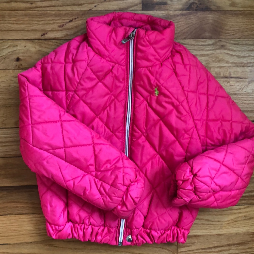 Ralph Lauren bomber jacket girls size 6